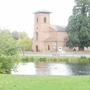 The Parish Church and Castle Moat