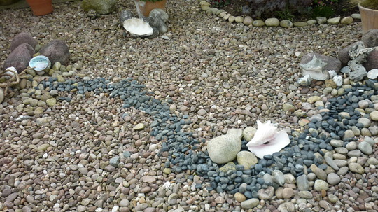 use of different coloured stones