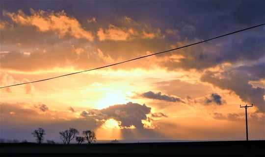 Sunrise this morning...