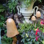 Garden Toadstool Sculptures. August 2008.