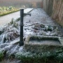 The old water pump in the walled garden