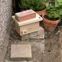 new bee box for the wild bees to settle in (hopefully)
