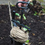 victorian garden line with twine