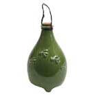 green glazed wasp trap