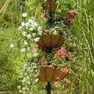3 tier flower fountain planter
