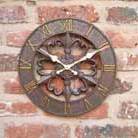 fleur de lys clock