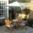 milan stripe 2.7m parasol