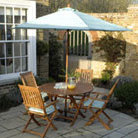 milan stripe 3m parasol