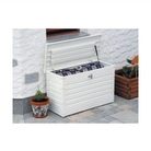 Leisuretime White Storage Box With Steel Floor 100cm