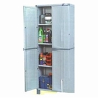 Draper Durable Single Shelf Plastic Utility Cabinet