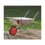 Brittania Galvanised Rubber Wheeled Wheelbarrow