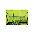Green Fold-Away Shelf for Greenhouses