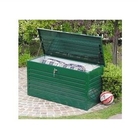 Leisuretime Green Storage Box With Steel Floor 133cm