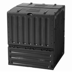 THE ECO King 400 Litre Composting Bin Black Finish