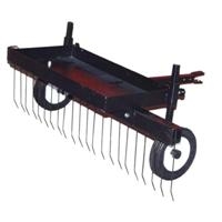 1m Dethatching Towed Unit