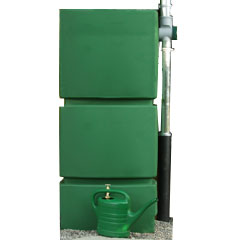 Green Wall Water Tank 750l with Filter Collector