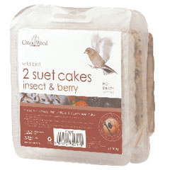 Chapelwood Twin Pack Suet Cake