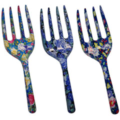 Floral Hand Fork