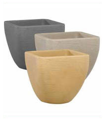 Contemporary Square Top Plant Pot