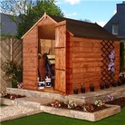 Garden Wooden Shed Billyoh Budget Overlap Store 4' x 6'