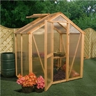 Greenhouse Billyoh 8'x6' Lincoln Wooden Package Deal Wooden Greenhouse