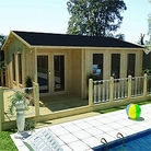 Log Cabin Billyoh Kent Home Office 19' x 16'