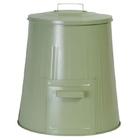Apple Green Metal Compost Bin