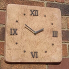 Sandstone Clock