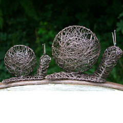 Filigree Snails - Set of Two