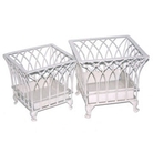 Hampton Square Planters (2 Pack)