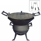 Semi Cast Steel Barbecue with FREE 3 Piece Tool Kit