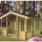 Hatfield Log Cabin  (H) 2.7m x (W) 3.59m x (D 3.89m
