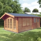 Keilder Log Cabin  (H) 2.7m x (W) 3.59m x (D) 4.48m