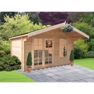 Cannock Cabin Including Assembly (H)2.6 x (W)3.59 x (D)2.39m