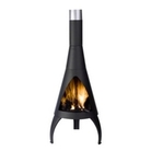 Colorado Black Steel Chimenea