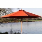 Hardwood 3m Diameter Parasol