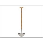 Stainless Steel Edging Iron  Wooden Handle