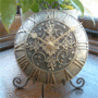 Bronze Desk Clock