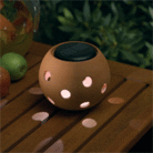 Terracotta Solar Sphere Circles