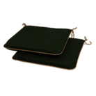 Cushion Navy Blue Malmo Check Pair