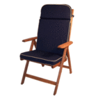 High Back Cushion Blue / Cappaucc