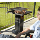 La Hacienda Square Firepit and Grill