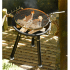 La Hacienda Tall Firepit and Grill