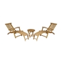 Neptune Hampton Teak Round Side Table  2 Steamers