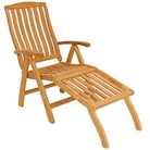 Alexander Rose Southsea Teak Recliner Chair