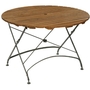 Neptune Chelsea Steel and FSC Acacia Round Table -110cm