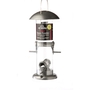Tom Chambers Cast Aluminium Silver/Black Tower Feeder Seed 4