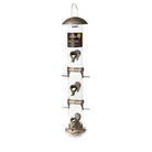 Tom Chambers Cast Aluminium Silver/Black Tower Feeder 10 Pt