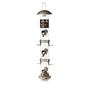 Tom Chambers Cast Aluminium Silver/Black Tower Feeder 10 Pt
