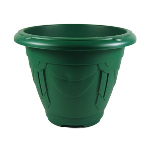 Plastic Planter  Green 43cm